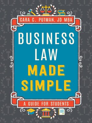 cover image of Business Law Made Simple